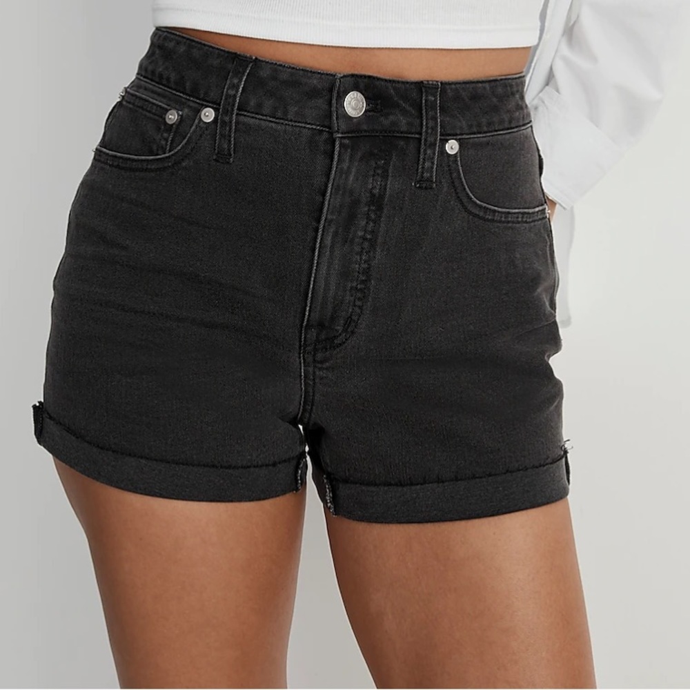 Madewell Dark Denim Jean Shorts